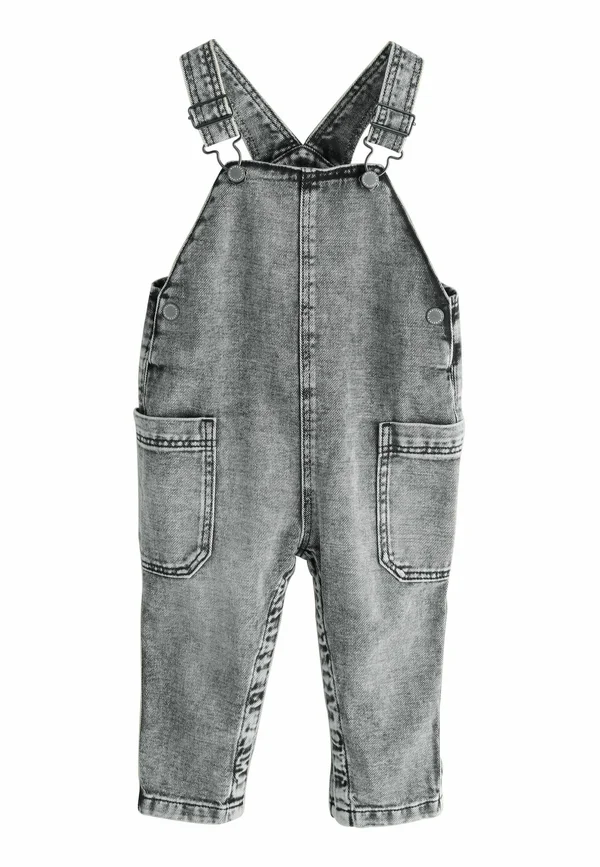 REGULAR FIT - Latzhose - grey