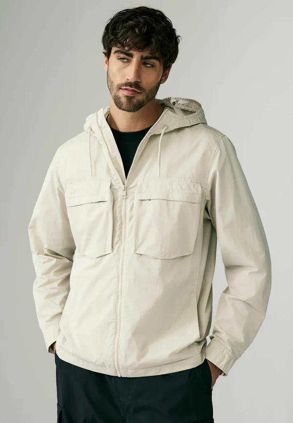 REGULAR FIT - Leichte Jacke - ecru