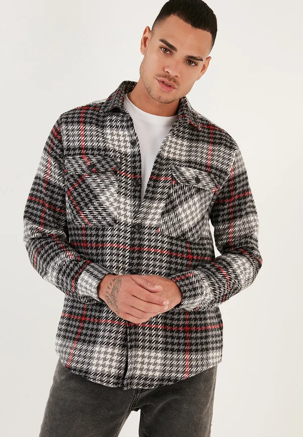 REGULAR FIT - Leichte Jacke - grey