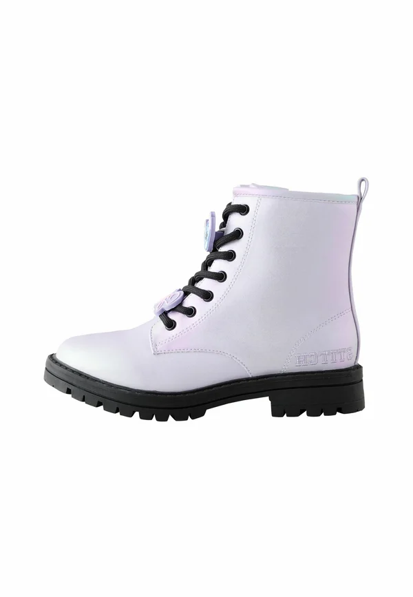 REGULAR FIT - LILO  STITCH - Schnürstiefelette - purple metallic