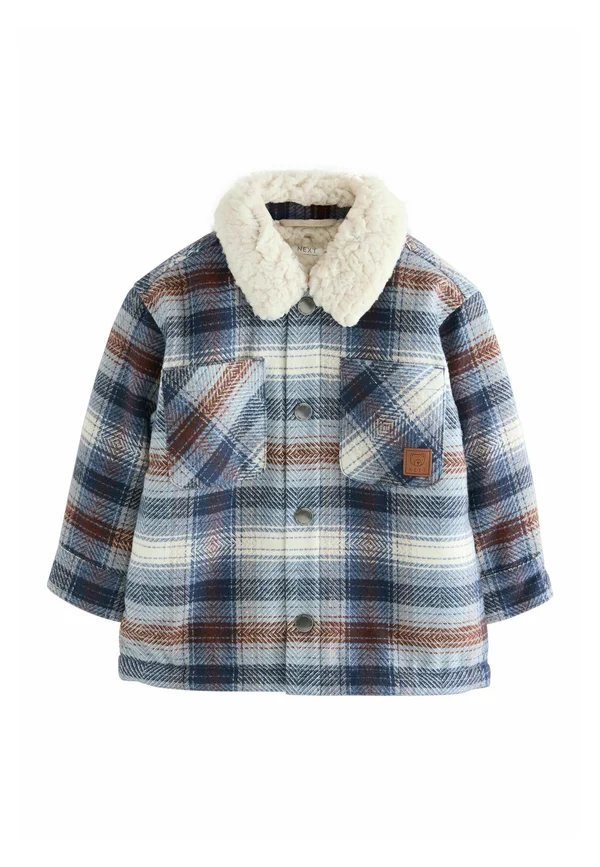 REGULAR FIT - LINED CHECK  - Winterjacke - blue