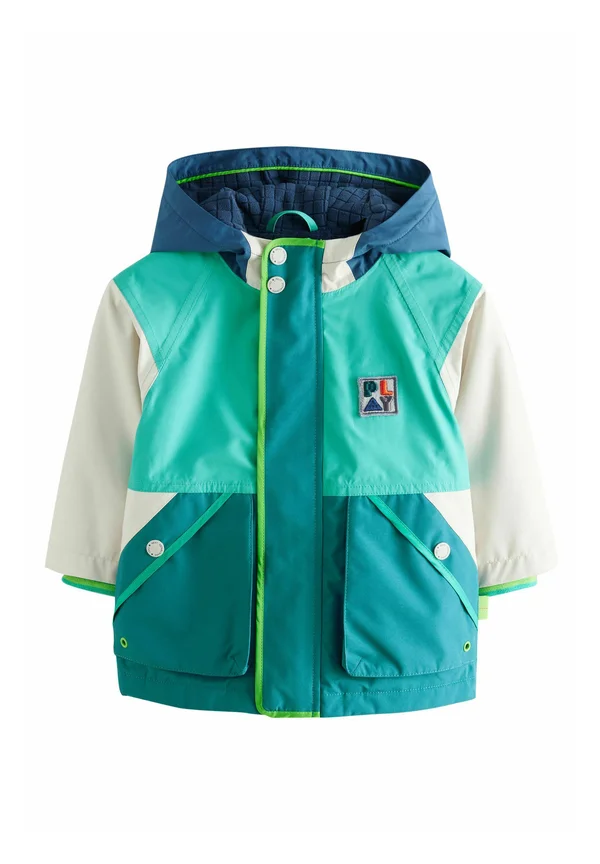 REGULAR FIT - LINED - Regenjacke / wasserabweisende Jacke - mineral green