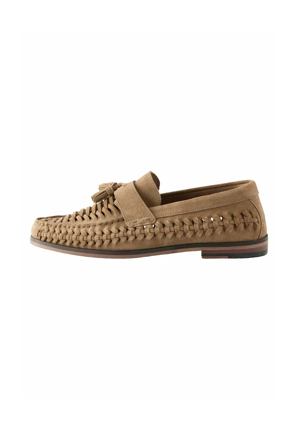 REGULAR FIT-LOAFERS - Slipper - stone