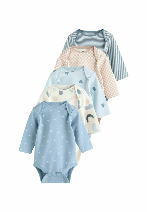 REGULAR FIT - LONG SLEEVE 5 PACK  - Body - blue