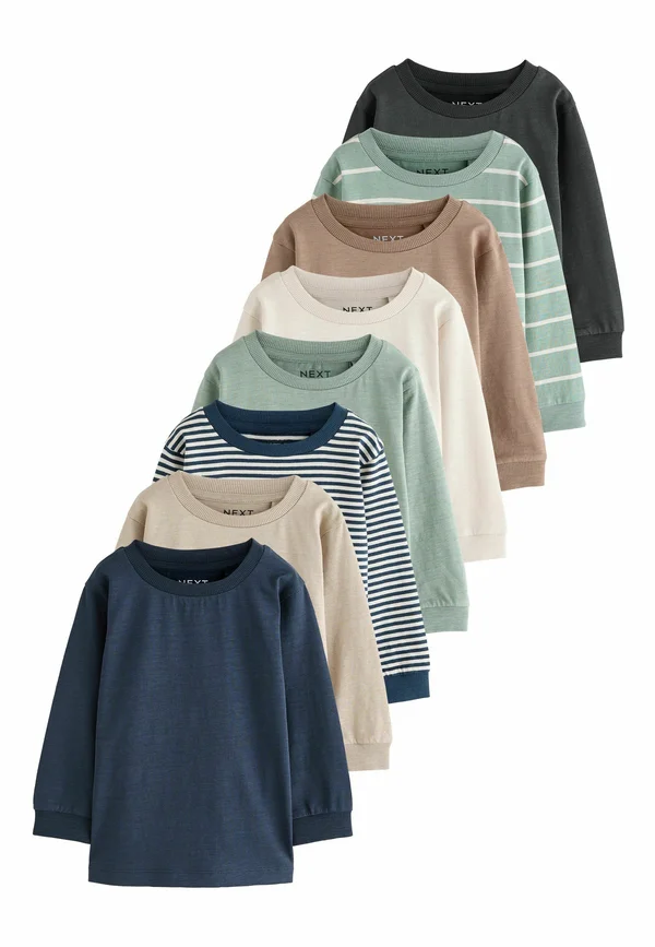 REGULAR FIT - LONG SLEEVE 8 PACK - Langarmshirt - multi minerals