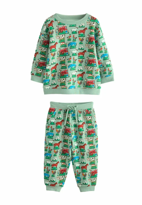 REGULAR FIT LONG SLEEVE ALL-OVER-PRINT  - Sweatshirt - green
