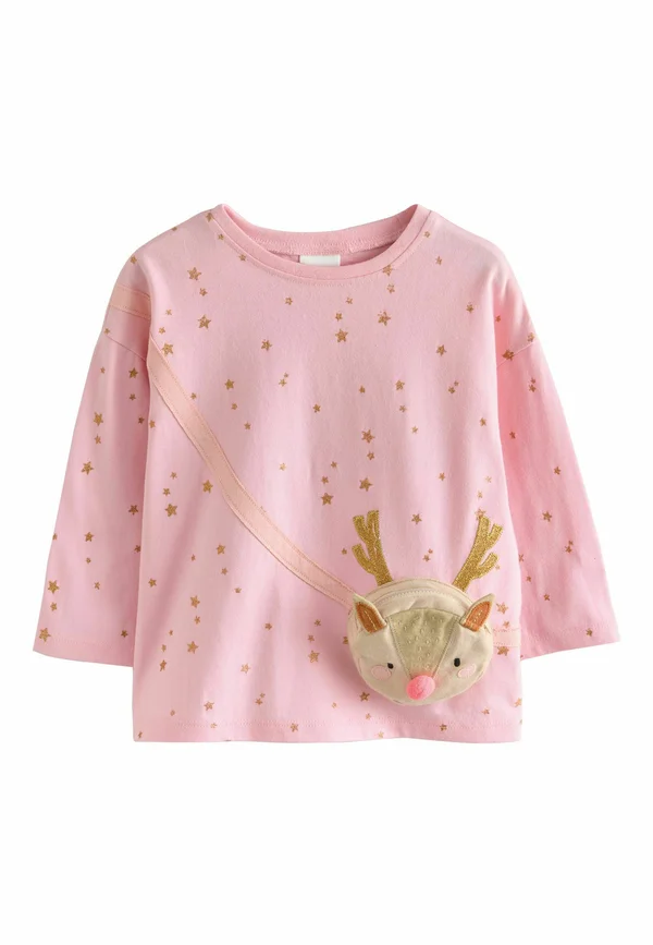 REGULAR FIT  LONG SLEEVE BAG - Langarmshirt - pink reindeer