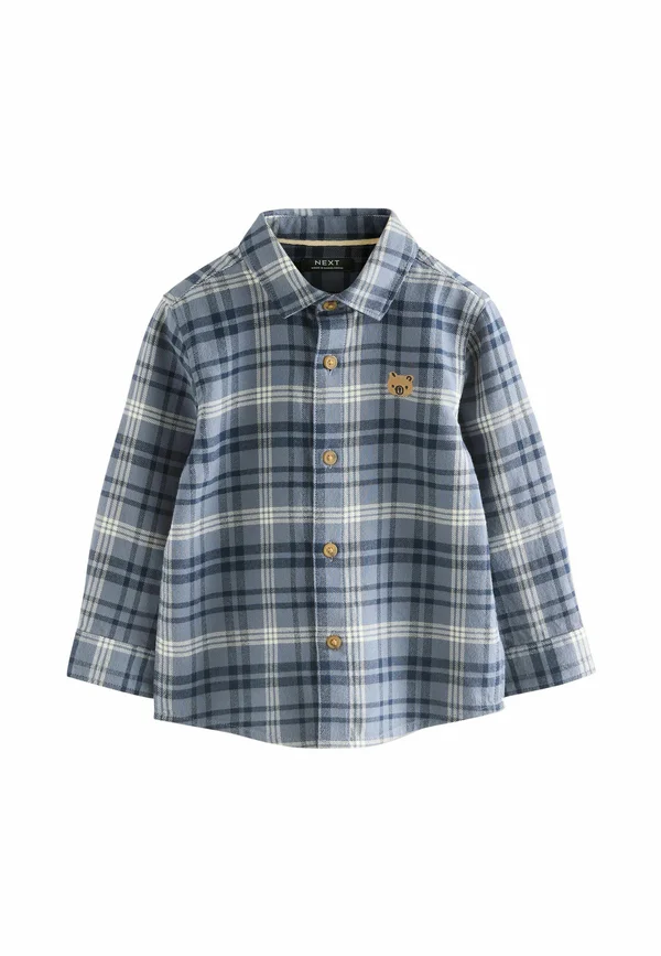 REGULAR FIT - LONG SLEEVE CHECK CHARACTER - Hemd - blue bear check
