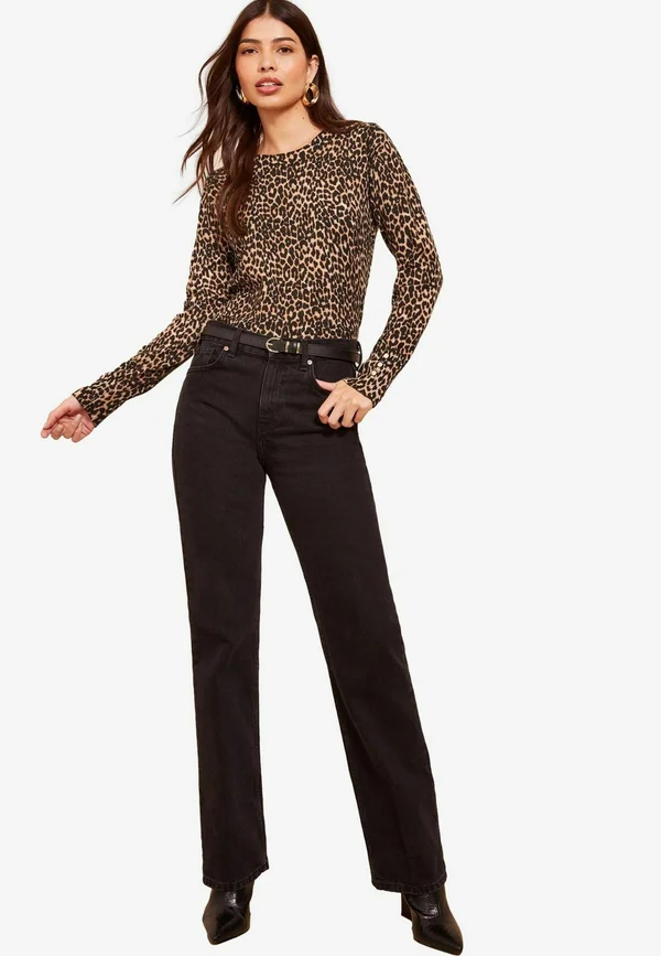 REGULAR FIT - LONG SLEEVE CREW NECK  - Strickpullover - animal