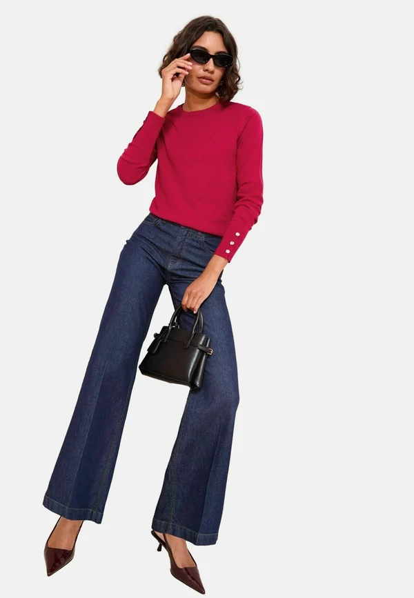 REGULAR FIT - LONG SLEEVE CREW NECK  - Strickpullover - pink