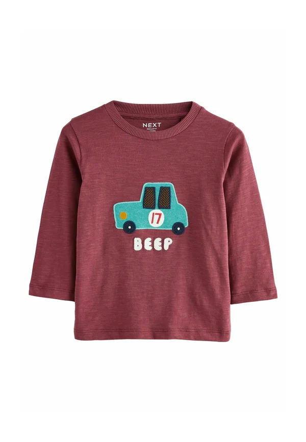 REGULAR FIT - LONG SLEEVE - Langarmshirt - berry red car