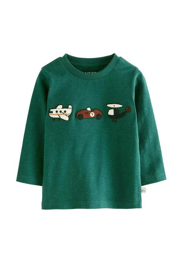 REGULAR FIT - LONG SLEEVE - Langarmshirt - green transport