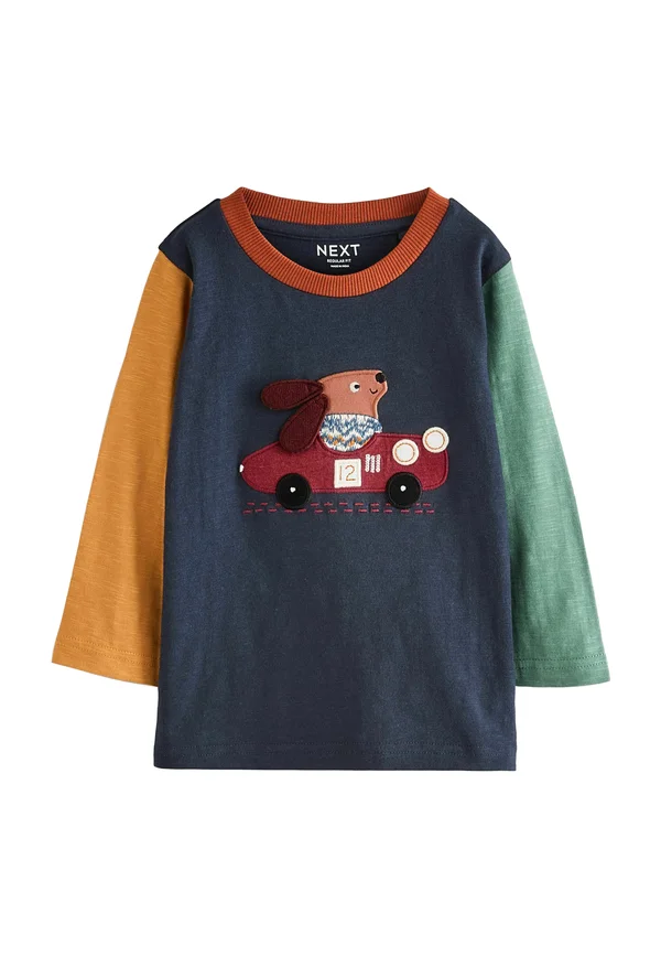 REGULAR FIT - LONG SLEEVE - Langarmshirt - navy hotchpotch dog car
