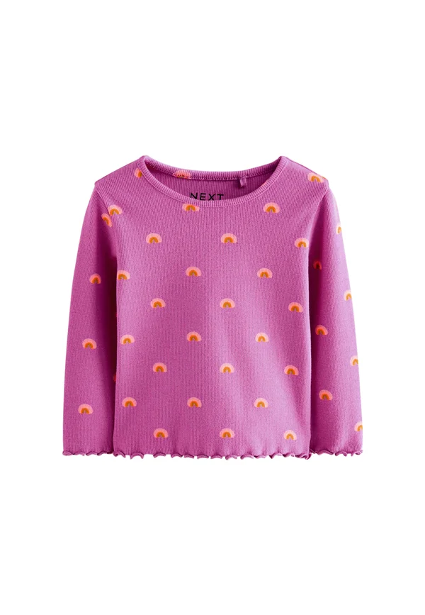 REGULAR FIT - LONG SLEEVE - Langarmshirt - purple rainbow