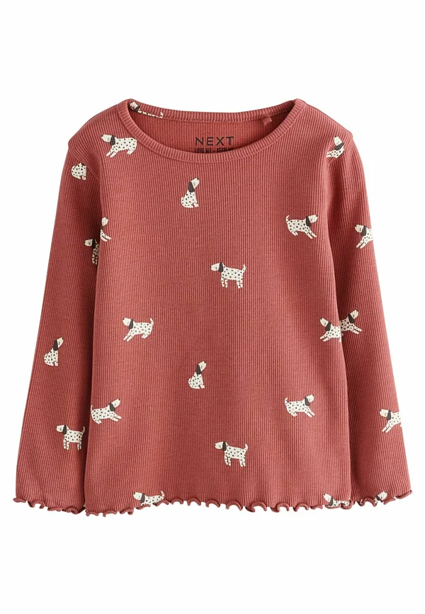 REGULAR FIT - LONG SLEEVE - Langarmshirt - red dog