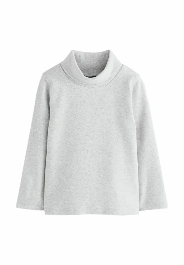 REGULAR FIT - LONG SLEEVE ROLL NECK - Strickpullover - grey