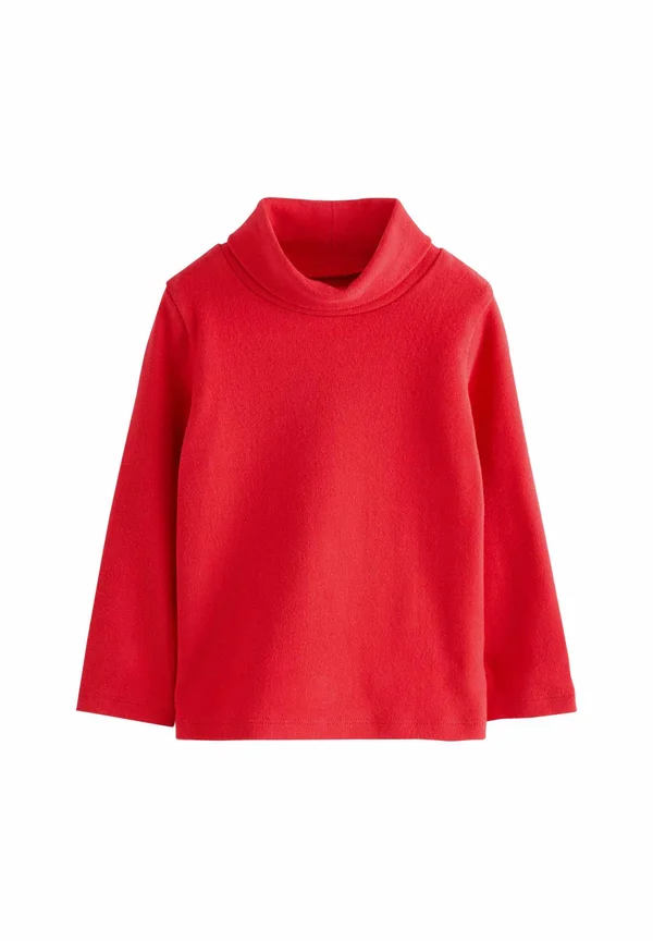 REGULAR FIT - LONG SLEEVE ROLL NECK - Strickpullover - red