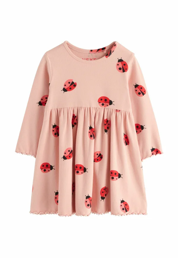 REGULAR FIT  - LONG SLEEVE   - Strickkleid - pink ladybird