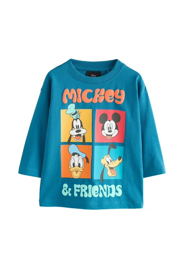 REGULAR FIT - MICKEY & FRIENDS LONG SLEEVE - Langarmshirt - blue