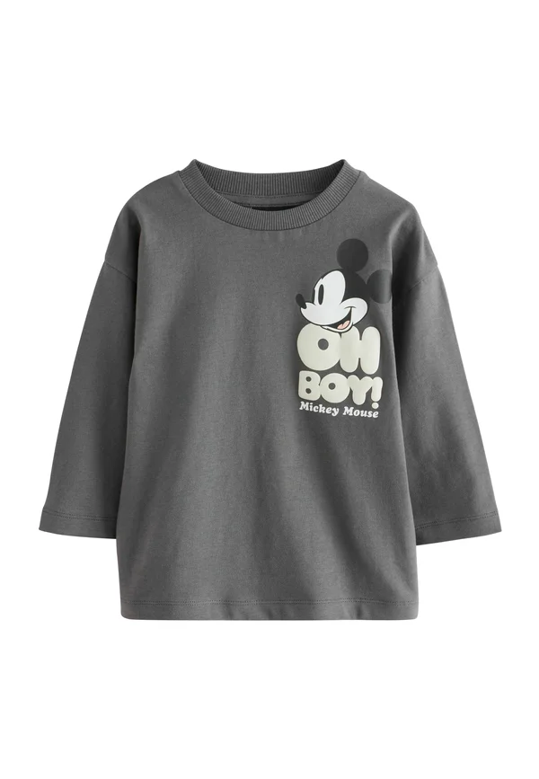 REGULAR FIT - MICKEY MOUSE  - Langarmshirt - charcoal grey