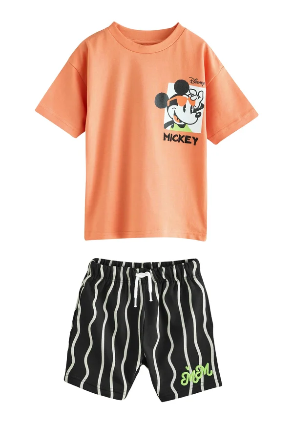 REGULAR FIT - MICKEY MOUSE SET - T-Shirt print - orange