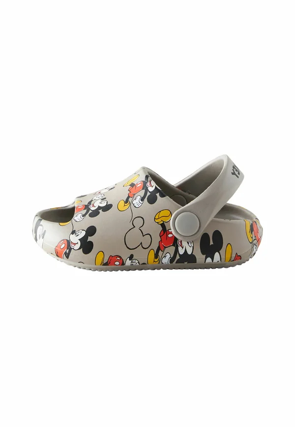 REGULAR FIT - MICKEY MOUSE WITH BACK STRAP - Riemensandalette - grey