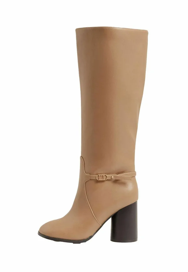 REGULAR FIT - MID BLOCK  - Stiefel - camel