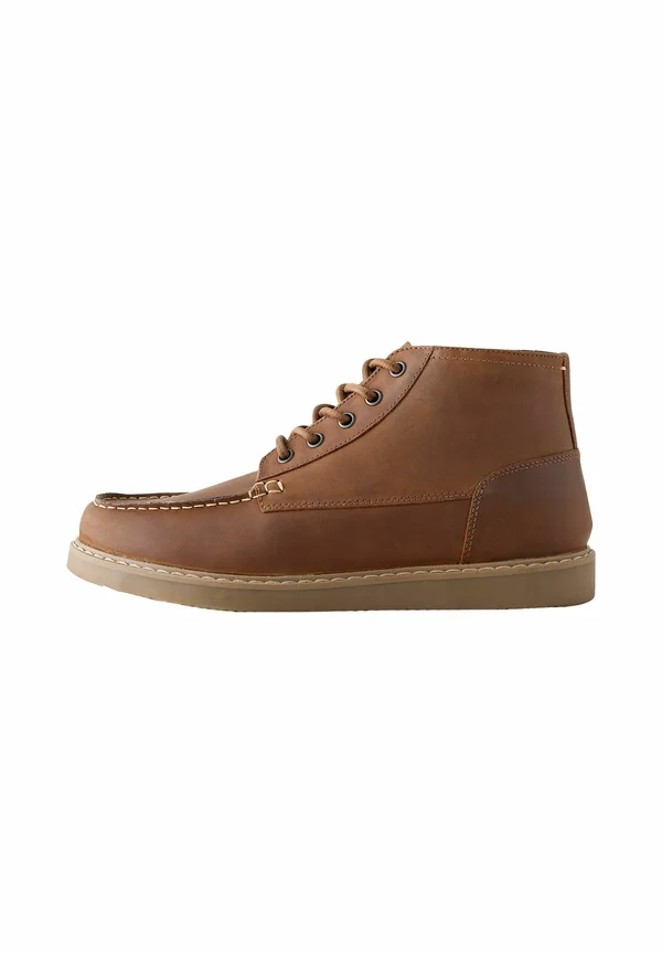 REGULAR FIT-MID - Schnürstiefelette - brown