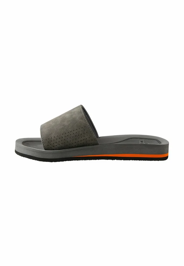 REGULAR FIT - MOTION FLEX - Pantolette flach - grey