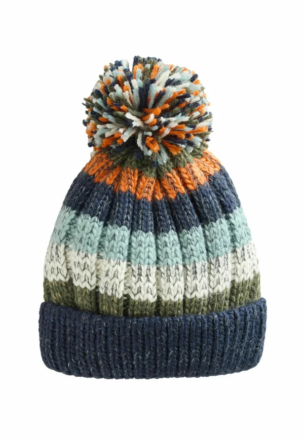 REGULAR FIT - Mütze - navy stripe