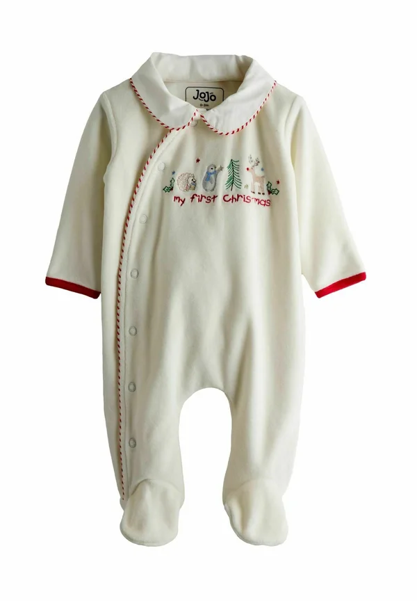 REGULAR FIT - MY FIRST CHRISTMAS ALL IN ONE - Strampler - cream