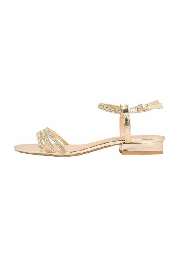 REGULAR FIT - OCCASION STRAPPY GEM - Riemensandalette - gold