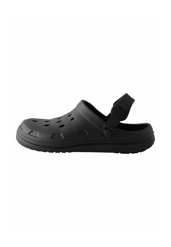REGULAR FIT - Pantolette flach - black