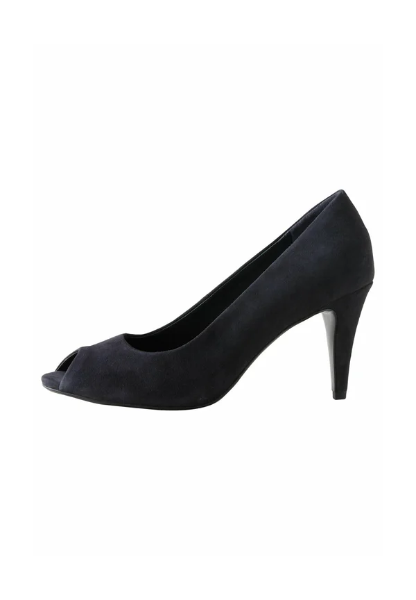 REGULAR FIT - Peeptoe - navy