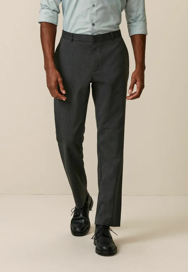REGULAR FIT PLAIN FRONT - Anzughose - grey