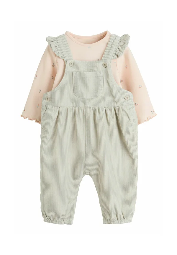 REGULAR FIT - PRINT LONG SLEEVE 2 PIECE SET - Body - sage green