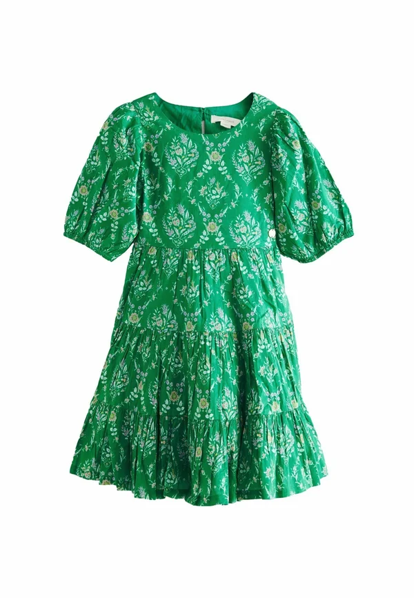 REGULAR FIT - PRINT PROM - Freizeitkleid - green fascott damask