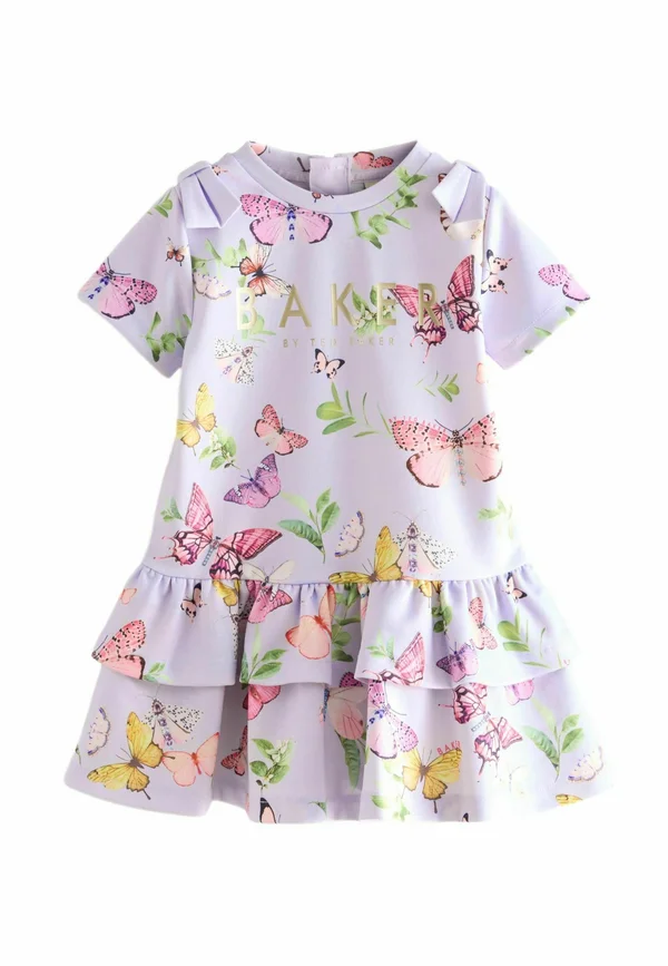 REGULAR FIT - PRINTED  - Freizeitkleid - lilac purple