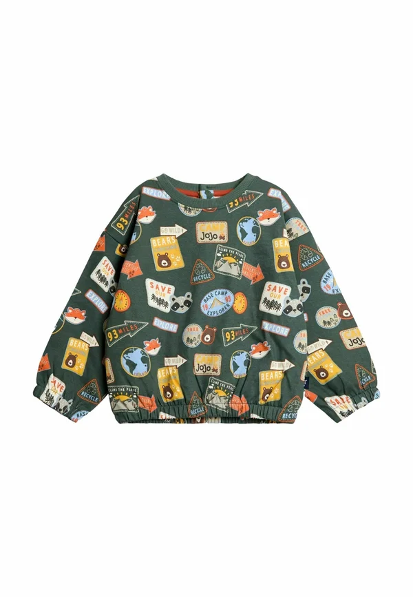 REGULAR FIT - PRINTED  - Sweatshirt - khaki green adventure