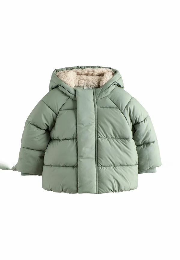 REGULAR FIT PUFFER - Winterjacke - sage green