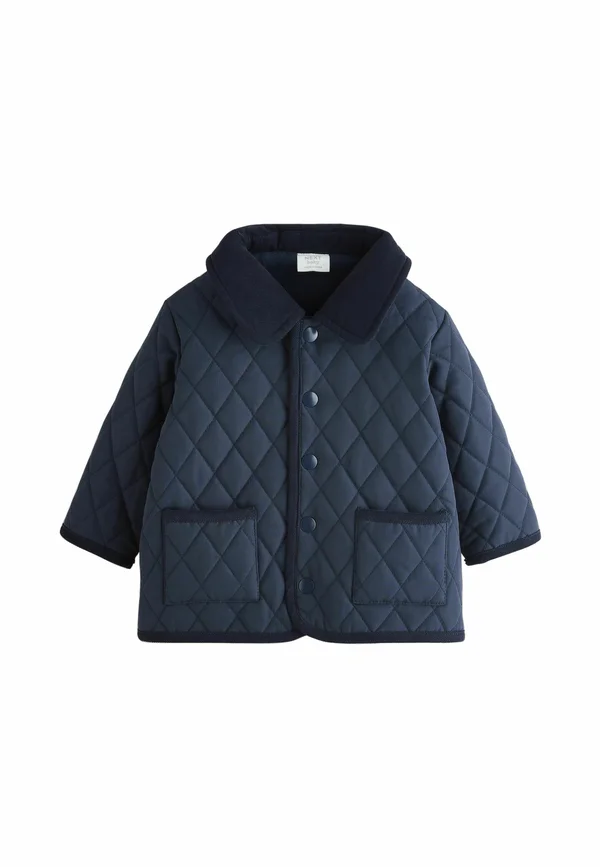 REGULAR FIT - QUILTED COLLAR  - Übergangsjacke - navy