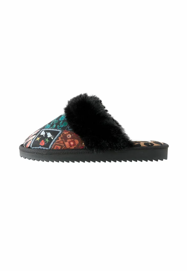 REGULAR FIT - QUILTED LINED MULE - Hausschuh - multi black