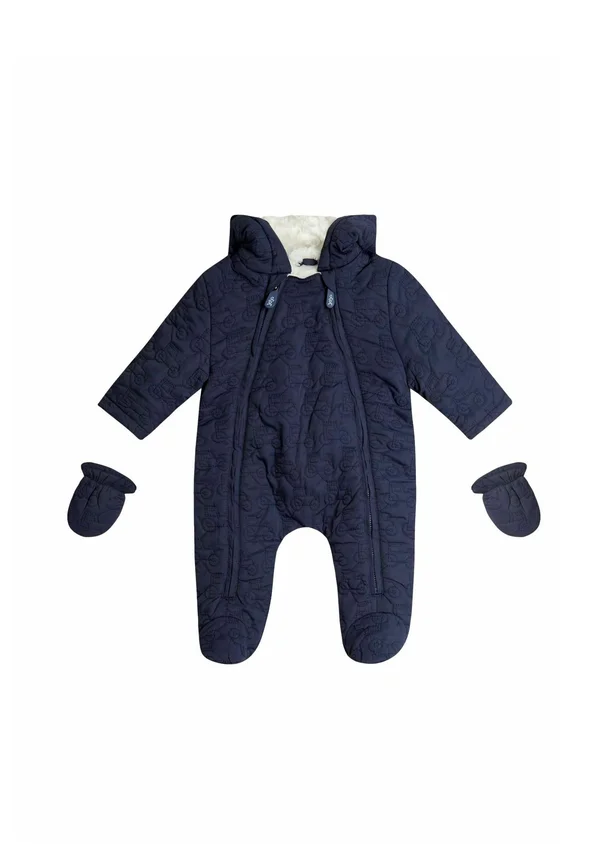 REGULAR FIT - QUILTED  - Schneeanzug - navy tractor