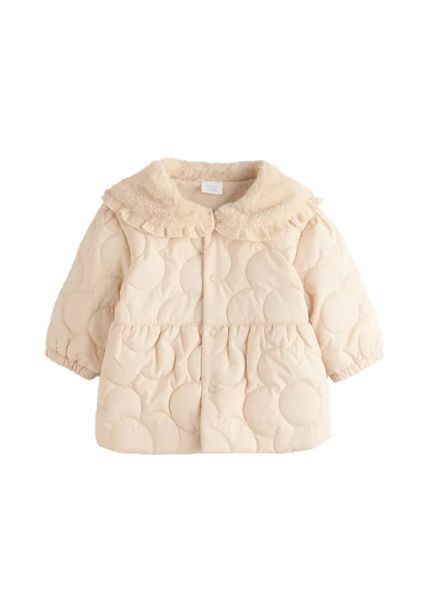 REGULAR FIT - QUILTED - Wintermantel - neutral oversized collar