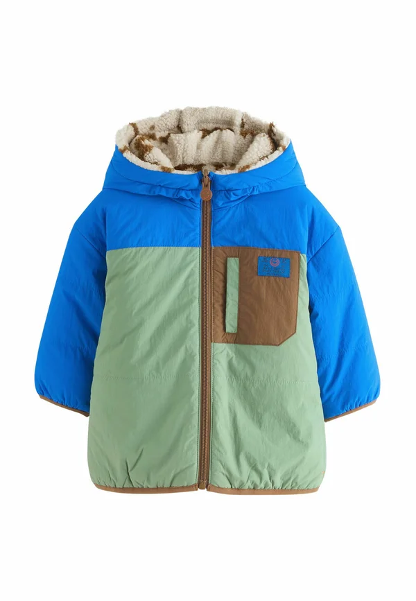 REGULAR FIT - REVERSIBLE - Winterjacke - blue green