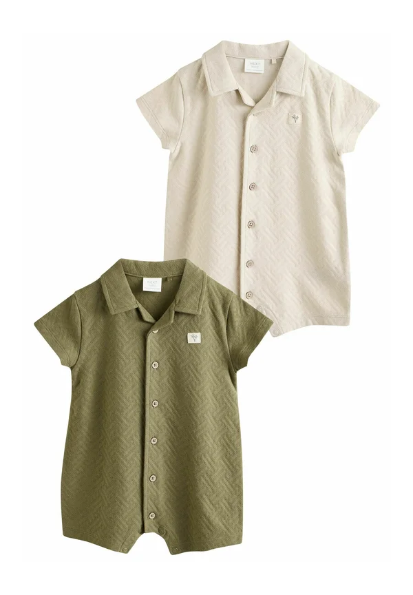 REGULAR FIT - ROMPERS 2 PACK - Jumpsuit - neutral khaki