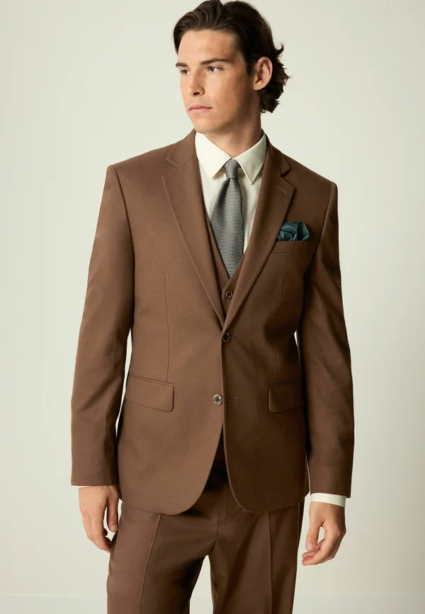 REGULAR FIT - Sakko - brown