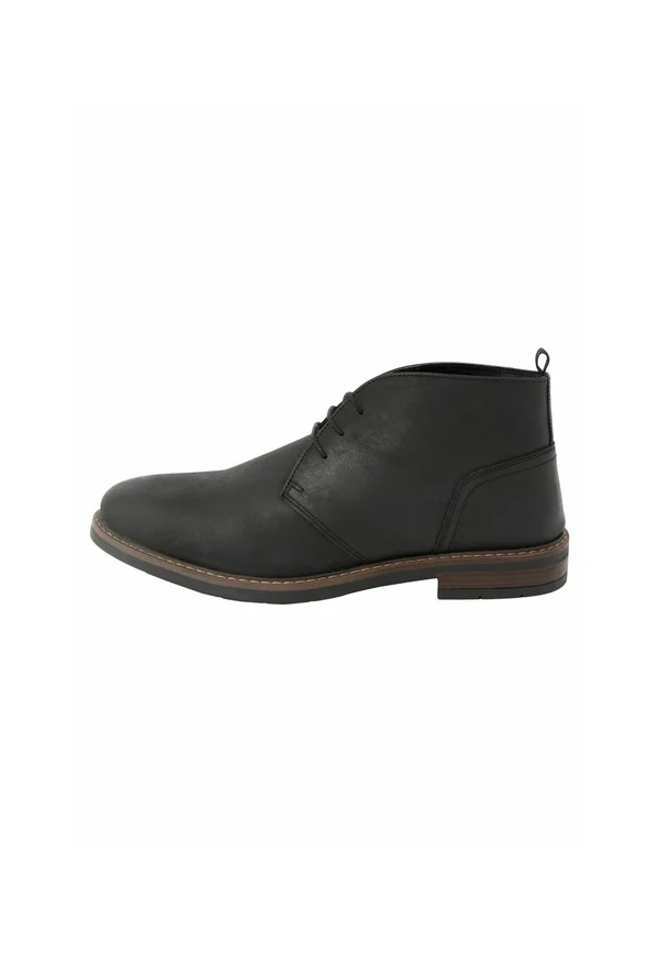 REGULAR FIT - Schnürstiefelette - black