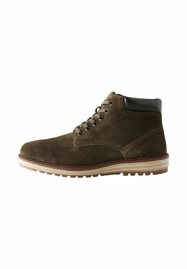 REGULAR FIT - Schnürstiefelette - khaki green