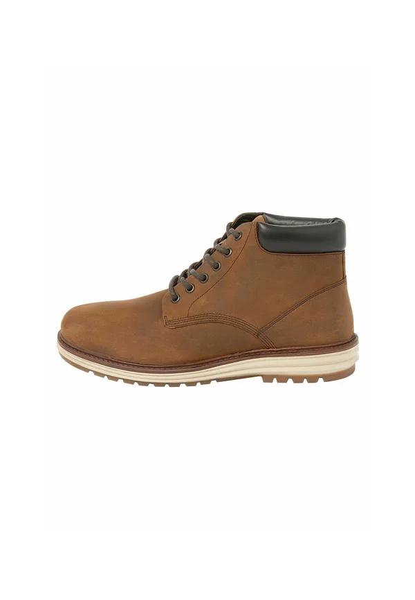 REGULAR FIT - Schnürstiefelette - tan brown
